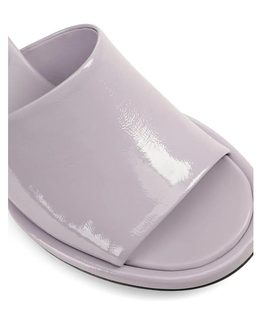 Sergio Rossi White Orb Sandals