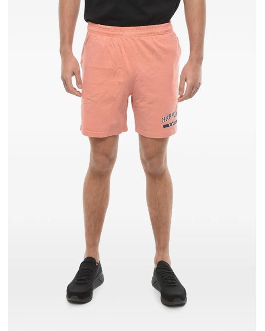 Harmony Orange Short Prince Tennis À Taille Élastique