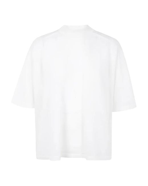 T-Shirt À Manches Courtes Roberto Collina en coloris White