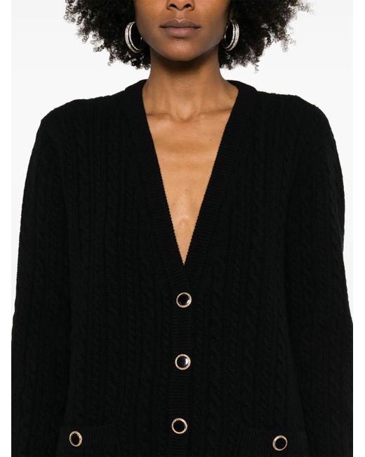 Alessandra Rich Black Cardigan