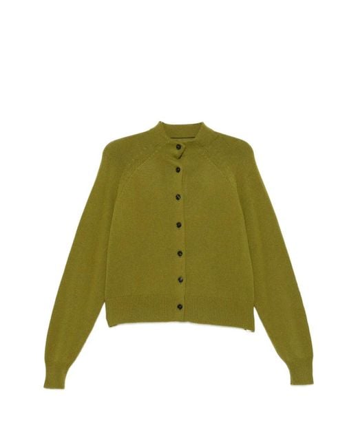 Cordera Green Buttoned Cardigan