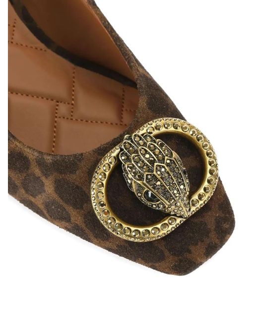Pumps Chelsea Con Cinturino Posteriore 60Mm di Kurt Geiger in Brown