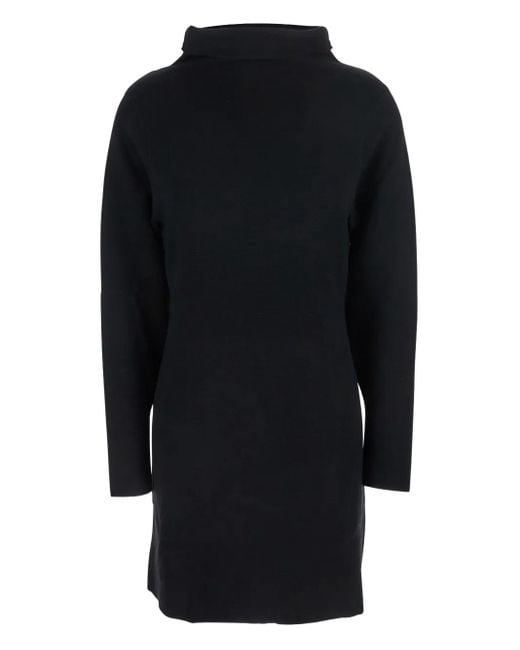 Vestido midi con cuello alto P.A.R.O.S.H. de color Blue