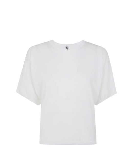 Liviana Conti White Short-Sleeved T-Shirt