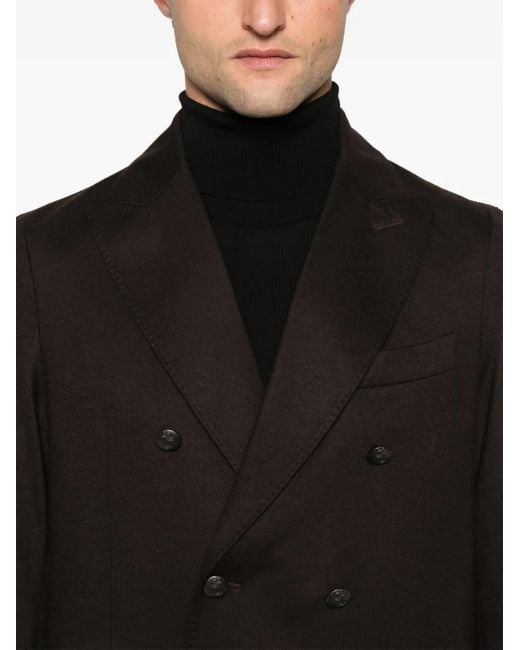 Circolo 1901 Black Double-Breasted Blazer for men