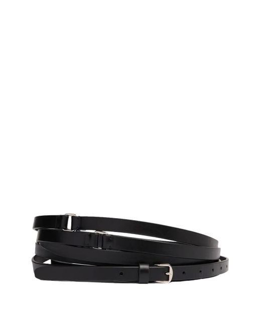 Ann Demeulemeester Black Kepa belt