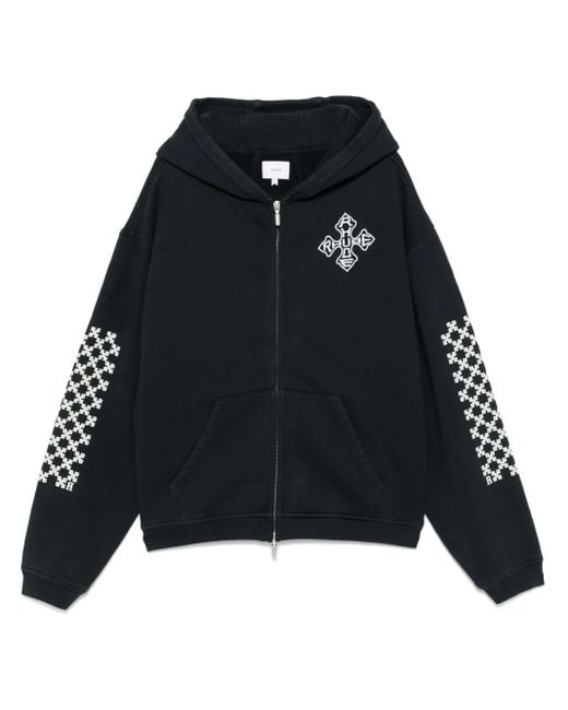 RHUDE ロゴ フーディ パーカー メンズ Rhude Logo Hoodie ブラック | Lyst
