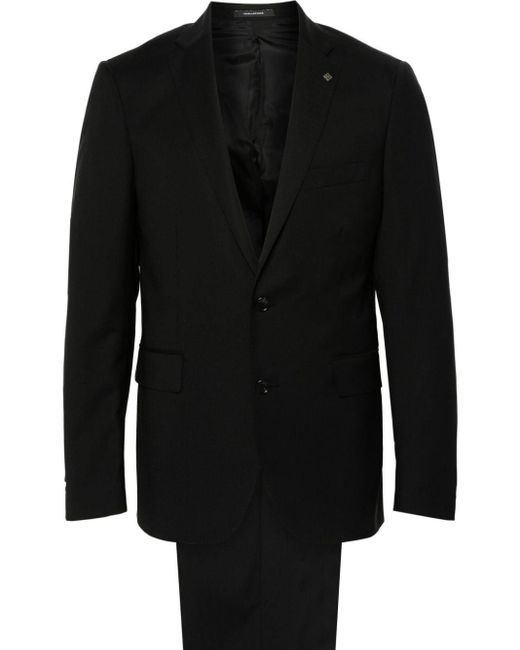 Tagliatore Einreihiger Anzug in Black für Herren