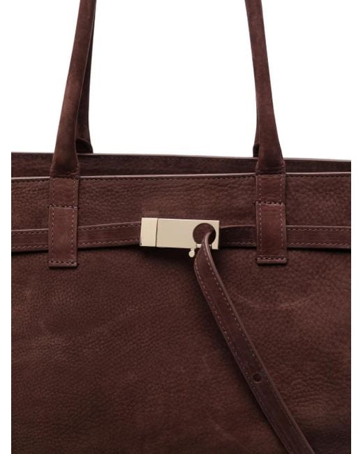 Benedetta Bruzziches Brown Leather Tote Bag