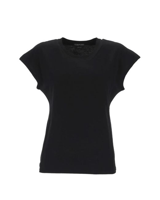 Tom Ford Black Short-Sleeve T-Shirt
