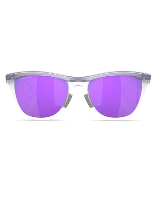 Oakley Purple Frogskins Hybrid Square-Frame Sunglasses