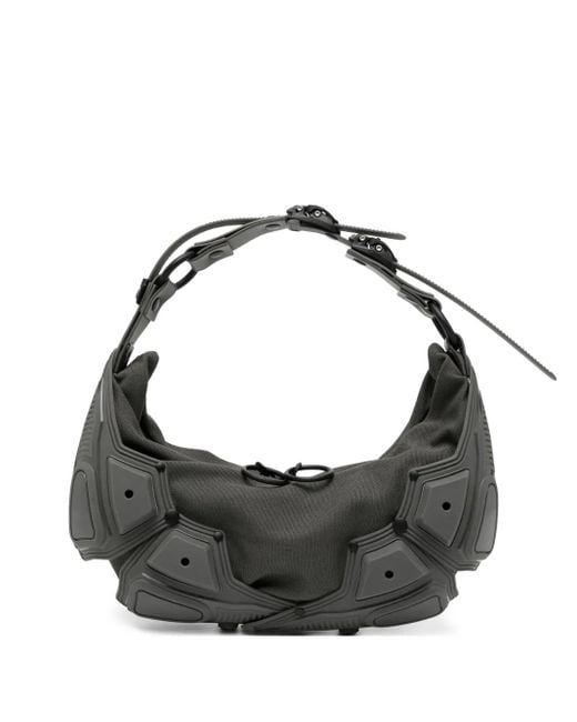 Innerraum Black Small Object M02 Half Moon Shoulder Bag