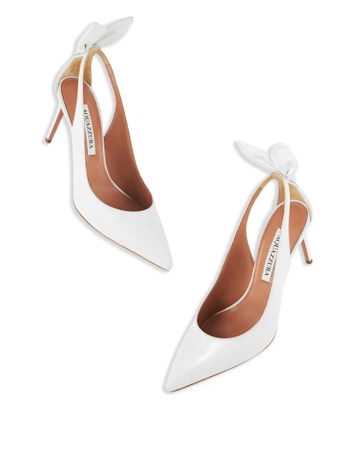 Aquazzura White With Heel