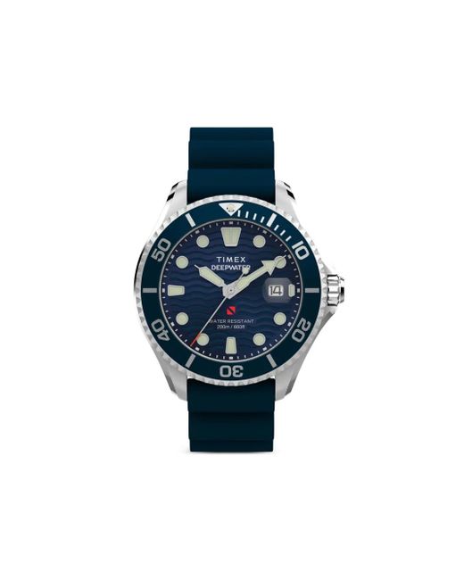 Timex Blue Deepwater Meridian 200 44Mm for men