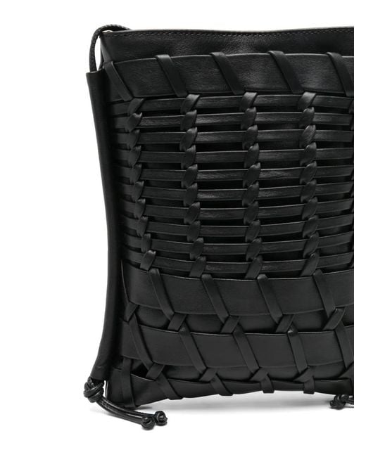 Hereu Black Trena Cross Body Bag
