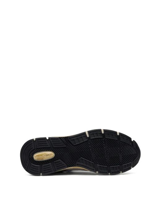 Golden Goose Deluxe Brand Blue "Running Dad" New Net And Laminated Upper Leather Star La