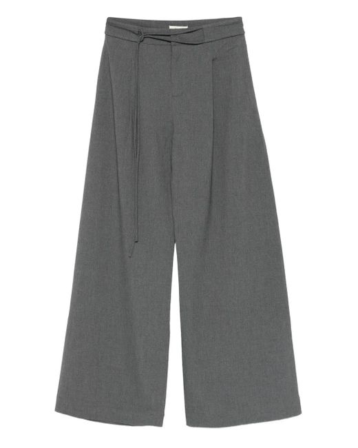 Suncoo プリーツ パンツ Gray