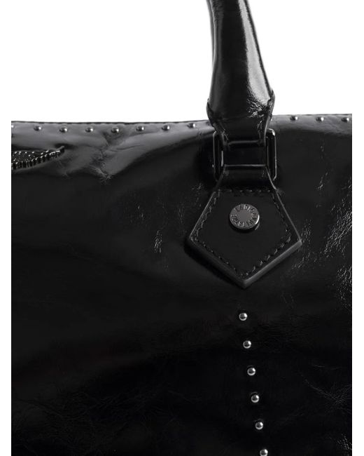Zadig & Voltaire Black Medium Sunny Vibe Studs Tote Bag