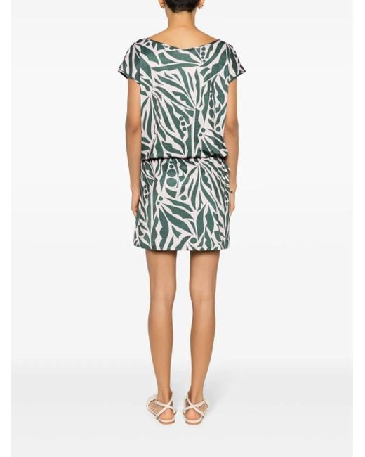 Lygia & Nanny Shiva Mini-Jurk Met Print in het Black