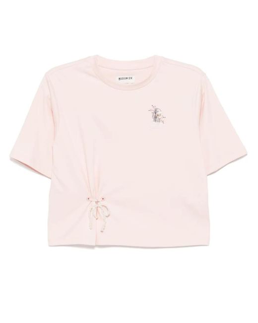 Musium Div. ロゴ Tシャツ Pink