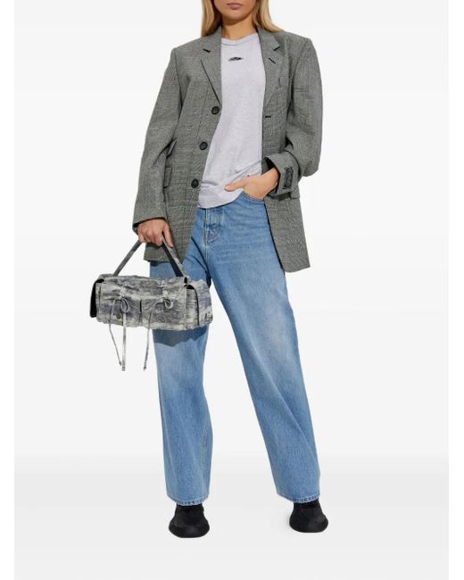 Vetements Blue Patchwork Jeans