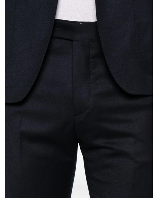 Tagliatore Black Two-Button Tailored Suit for men
