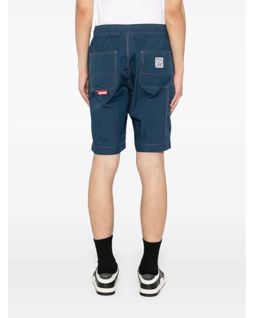 Short À Patch Logo Aape By A Bathing Ape pour homme en coloris Blue