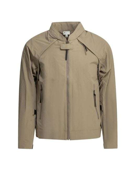 Goldwin Natural Zip-Up Panelled Convertible Jacket
