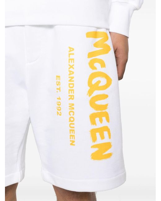 Alexander McQueen White Short for men