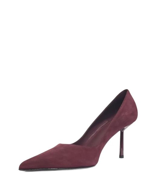 Le Silla Purple 80Mm Pointed-Toe Stiletto Pumps
