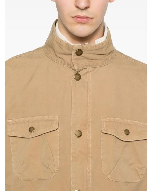 Barbour Natural Ogston Buttoned Pocket Jacket for men