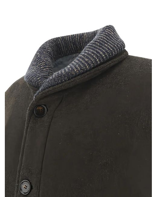 Paul & Shark Gray Shawl-Collar Jacket for men