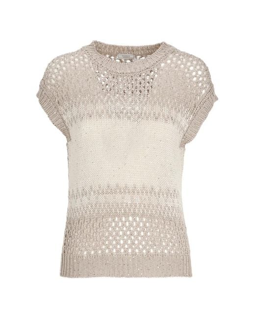 Pull À Sequins Peserico en coloris White