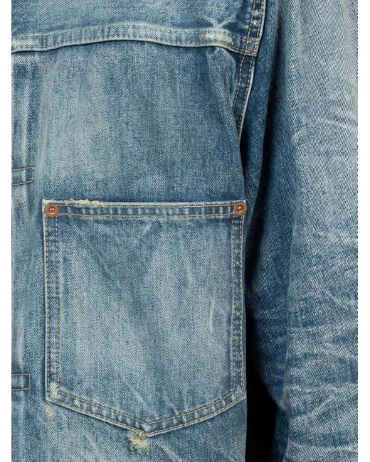 Sacai Blue Denim Jacket for men