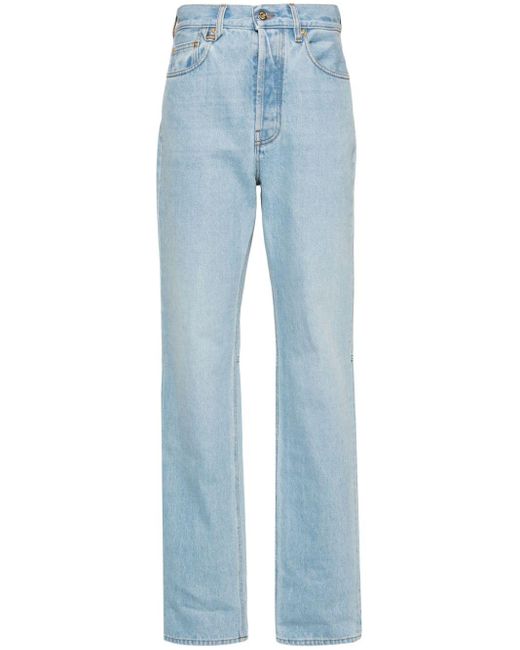 Jacquemus Straight Jeans in het Blue