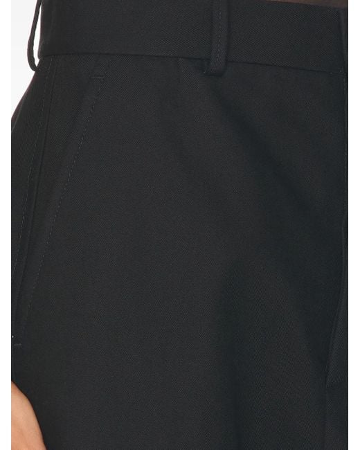 Wardrobe NYC High-waisted Trousers Black