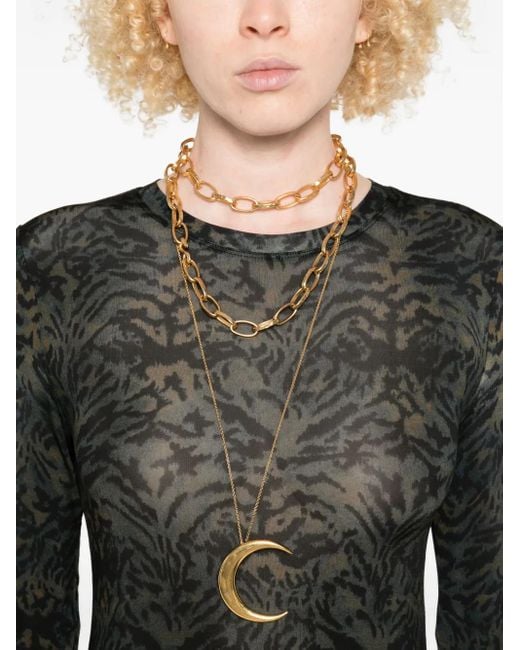Ulla Johnson Black Printed jersey dress