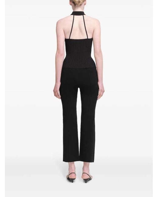Jonathan Simkhai Black Rubie Hardware Top