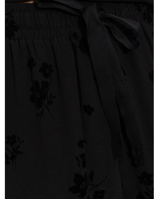 Zadig & Voltaire Black Drawstring Trousers