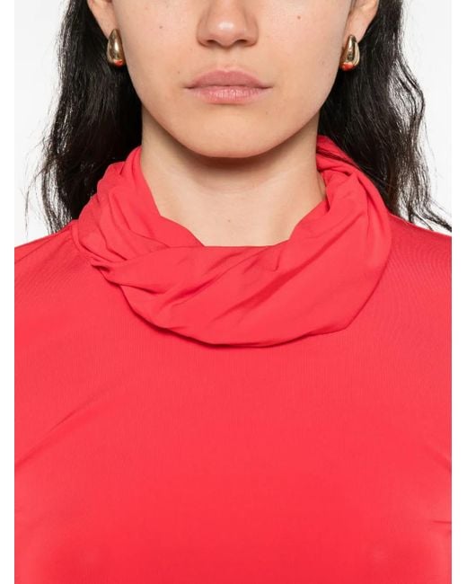 TOVE Red Lisette Top