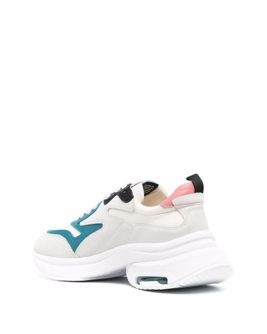 Ash White Octapus Leather Sneakers