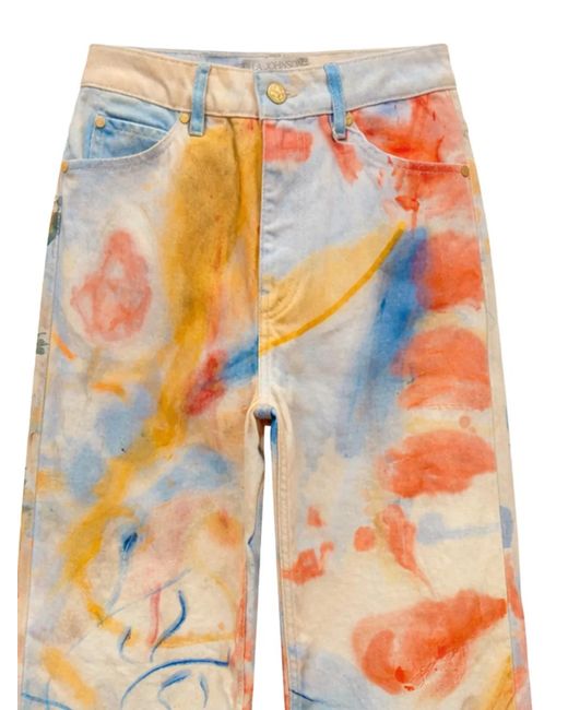 Ulla Johnson White Jean Willow À Boutonnière