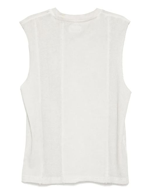 Izzue White Crew Neck T-Shirt for men