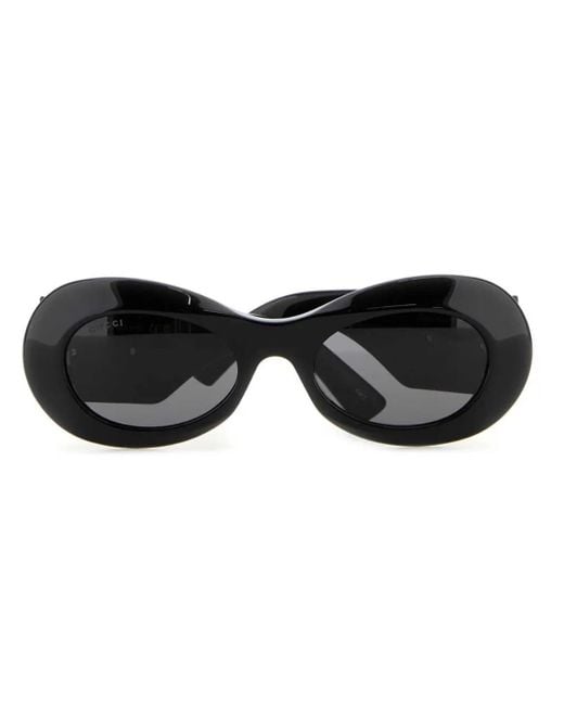 Gucci Zonnebril Met Gg-Logo in het Black