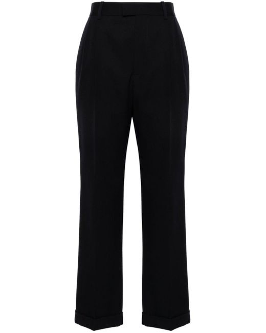 Pantalon de tailleur fuselé Bottega Veneta en coloris Black