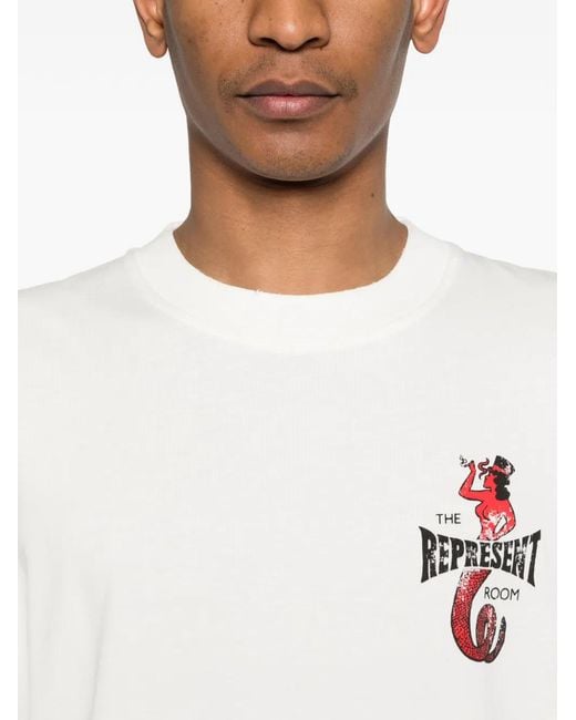 Represent White The Viper Room Graphic T-Shirt for men