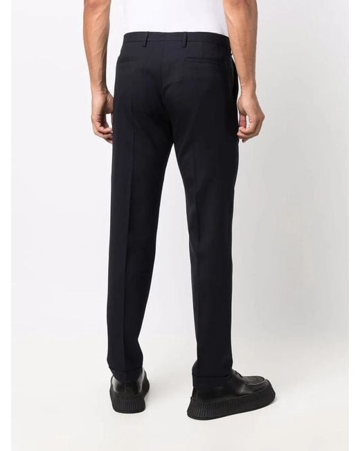 Paul Smith Blue Slim-Fit Tailored Trousers for men
