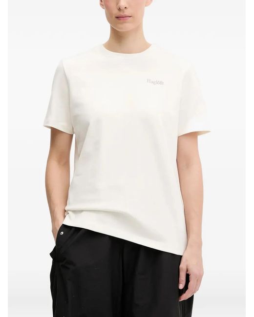 Haglöfs White Short-Sleeve T-Shirt