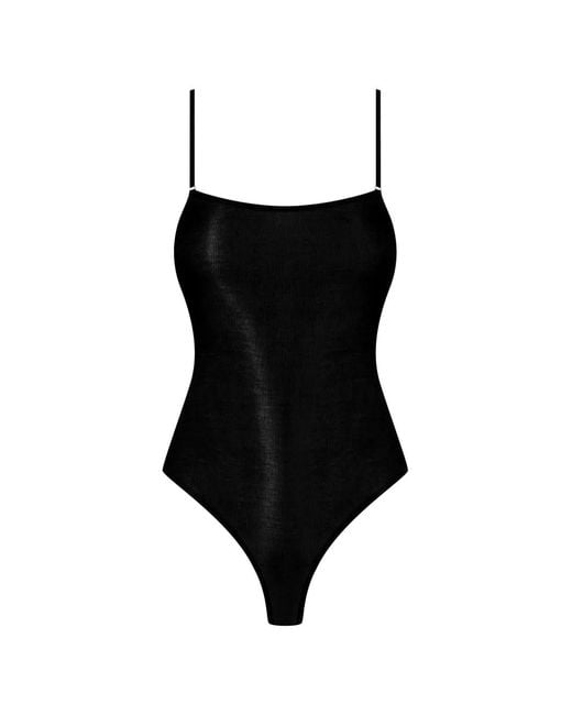 Maison Close Black La Femme Amazone Bodysuit