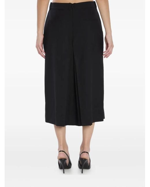 Saint Laurent ウールタックパンツ Black